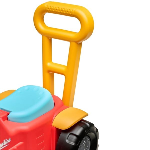 FALK Maurice Traktorek Jeździk Czerwony Pchacz Odpychacz Schowek od 1 roku zdjęcie 13