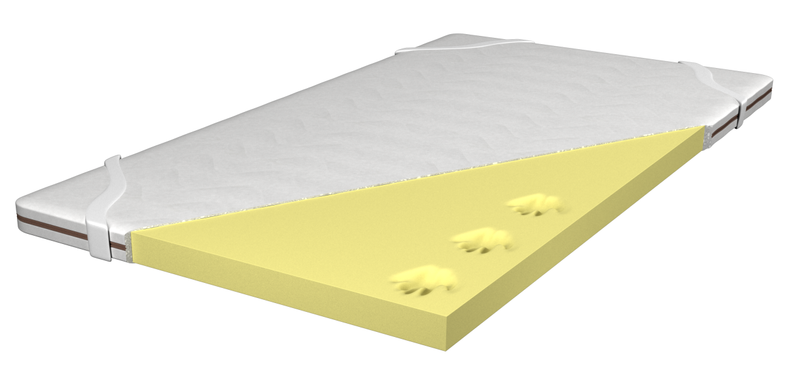 materac nawierzchniowy 140x200 MEMORY VISCO 4cm zdjęcie 1