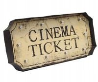 Dekoracja Novita Home, metal, 68x4x32 cm