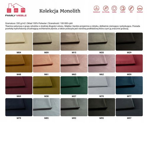 Duża pufa puf siedzisko  Alicja pojemnik bonell niebieski na Arena.pl