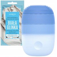 InFace SONICZNA SZCZOTECZKA DO PIELĘGNACJI TWARZY IPX7 NIEBIESKA + MASECZKA