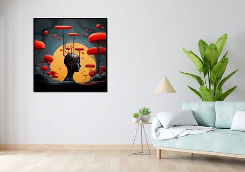 Plakat 100x100cm Myślokształty na Arena.pl