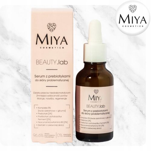 Serum Do Skóry Problematycznej Regeneruje z Prebiotykami 30 ml Miya na Arena.pl