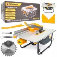 PIŁA PILARKA STOŁOWA KRAJZEGA DO DREWNA TARCZOWA1650W TARCZA PM-TPS-1650