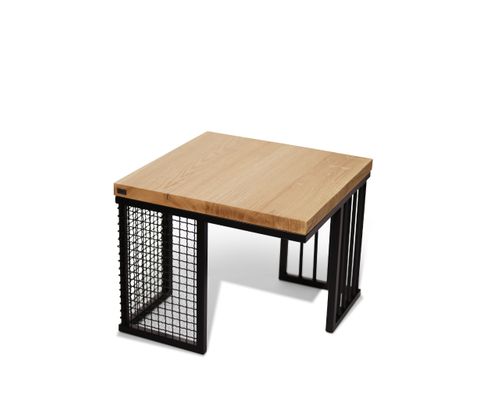 Stolik Kawowy Grid Mini loftowy na Arena.pl