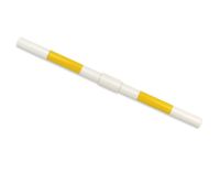 belka do przeszkody do skakania na hobby horse - żółta - 160 cm