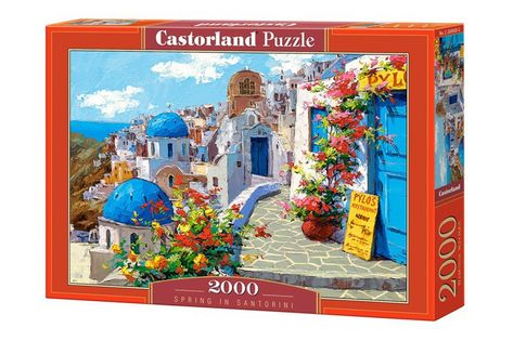 Puzzle 2000 el. WIOSNA NA SANTORINI C-200603-2