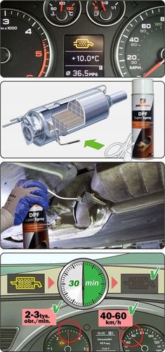 Środek do czyszcz. filtrów DPF. JETCHEM DPF SUPER SPRAY 400ml /z sondą/ na Arena.pl