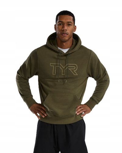 Bluza sportowa na trening unisex TYR Ultrasoft Tech Hoodie Big Logo na Arena.pl