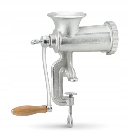 RĘCZNA MASZYNKA do MIELENIA Mięsa Żeliwna nr. 10 Nadziewarka 4 Sita 3 na Arena.pl