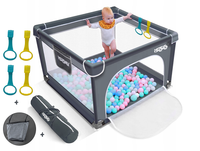 KOJEC DLA DZIECI ISERE PREMIUM 9090G SUCHY BASEN GĄBKI TORBA