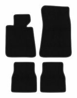 Dywaniki samochodowe welurowe do: BMW 3 E30 1982-1994 Coupe czarne