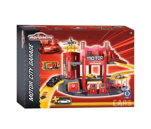 MAJORETTE Garaż Motor City + 1 Samochód na Arena.pl