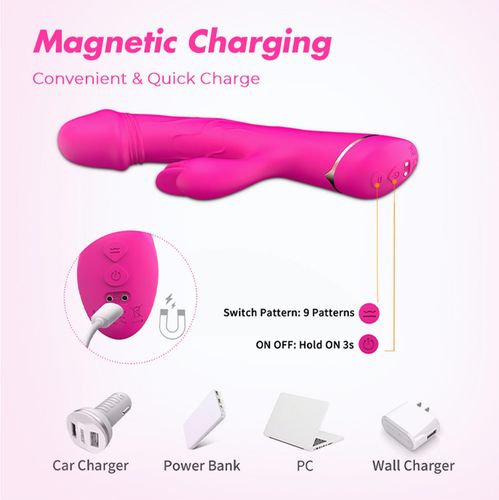 Rubberco Rose Red, 2* 9 vibration functions na Arena.pl