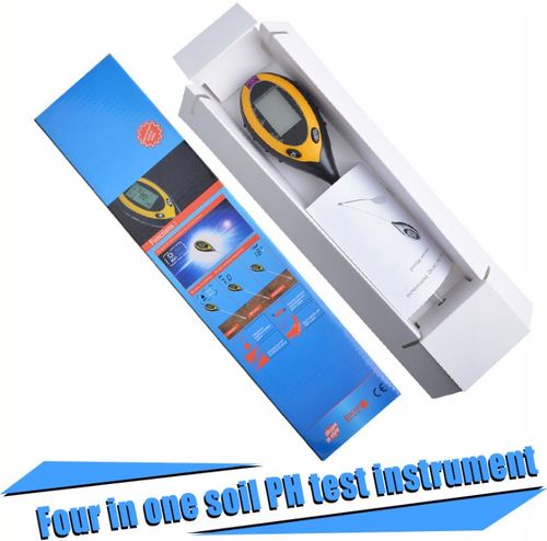 Kwasomierz Tester Miernik Ph Ogrodniczy Gleby 4W1 na Arena.pl