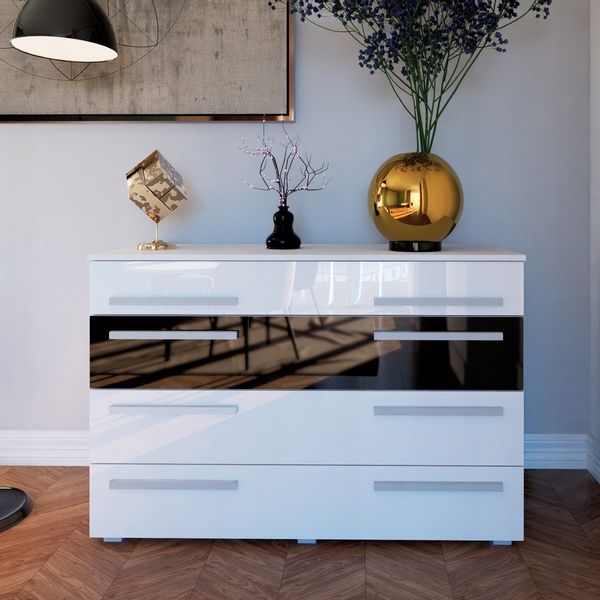 KOMODA z 4 szufladami 120cm zdjęcie 2