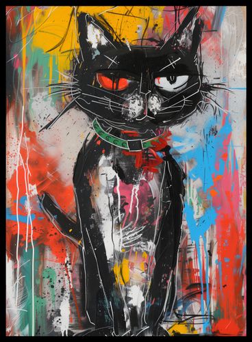 Plakat 40x55cm Gburowaty Kiciak na Arena.pl