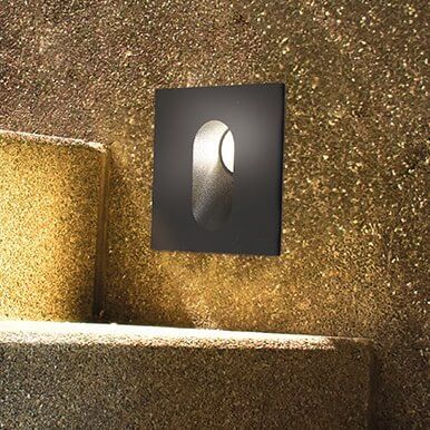 Zewnętrzna lampa schodowa Via Urbana O022-L3GR LED 3W wpuszczana szara na Arena.pl