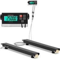 waga płozowa belkowa paletowa lcd 2500 / 0.5 kg 1000 x 100 mm
