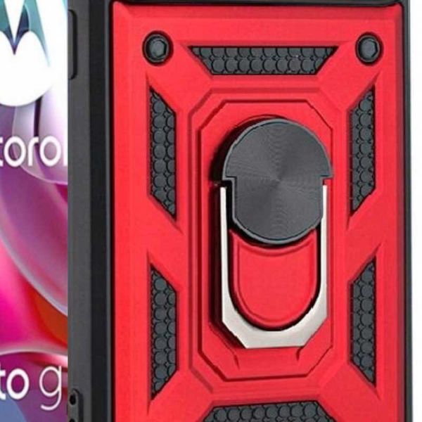 Spacecase Camring Moto G10/G30 Red zdjęcie 3