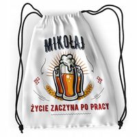 Plecak Dla Mikołaja Sportowy Szkolny Worek Torba Z Nadrukiem Ze Zdjęciem