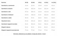 Kombinezon Stylove S355 Kombinezon z łezką w dekolcie czarny r. M (38)