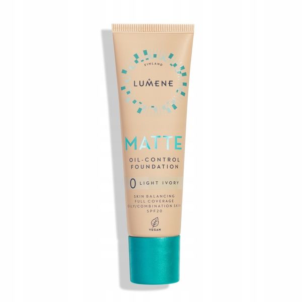 LUMENE PODKŁAD MATTE CONTROL Light Ivory 0 SPF 20 zdjęcie 1