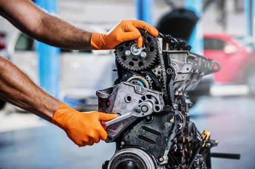 Rękawice nitrylowe Mercator gogrip orange L 50 szt na Arena.pl