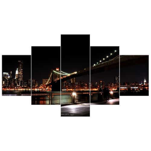 Obraz Na Płótnie 125X70 Brooklyn Bridge - Mith17 na Arena.pl