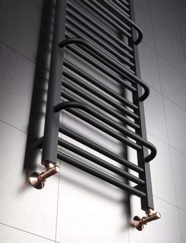 GRZEJNIK ŁAZIENKOWY -KATE 480/650 CZARNY MAT na Arena.pl