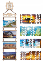 DREWNIANE PUZZLE 3D AUSTRALIA I OCEANIA ZESTAW DO ZŁOŻENIA DIY