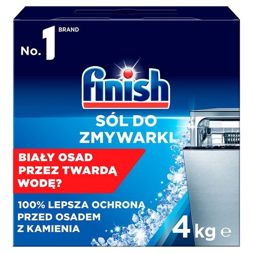 Finish sól do zmywarki ochronna gruboziarnista do zmiękczania wody 4 kg na Arena.pl