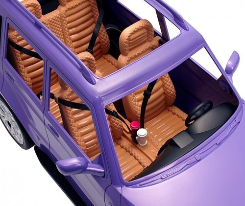 Barbie samochód fioletowy SUV na Arena.pl