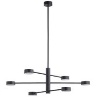 Sufitowa LAMPA regulowana ORBIT 7946 Nowodvorski industrialne molekuły sticks do jadalni czarne