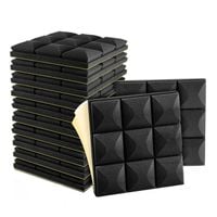 12x PIANKA MATA WYGŁUSZAJĄCA SAMOPRZYLEPNA AKUSTYCZNA 1m2 30x30x5