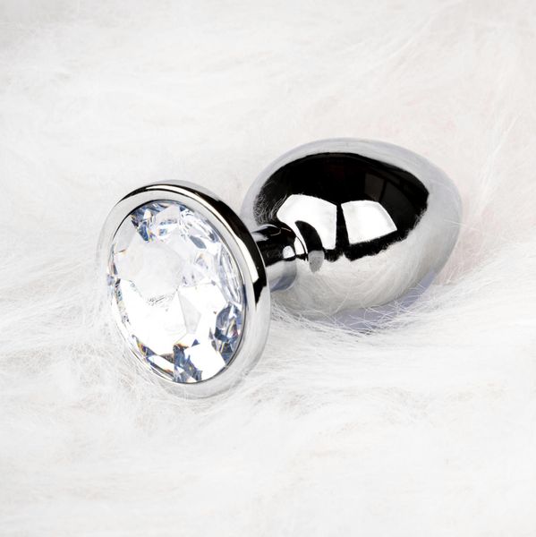 Round Gem Butt Plug - Medium zdjęcie 8