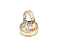 Złote Obrączki Ślubne 585 model SU15 DUŻY WYBÓR