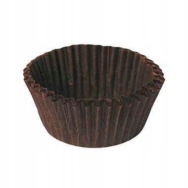 FOREMKI PAPILOTKI 40x25 mm brązowe 100 szt zdjęcie 3