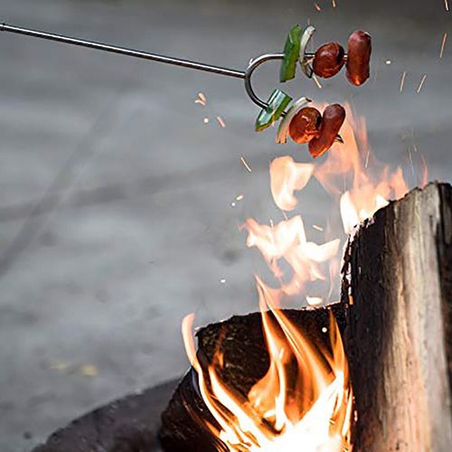 widelec kij teleskopowy do ogniska pieczenia kiełbasek 4 szt. na Arena.pl