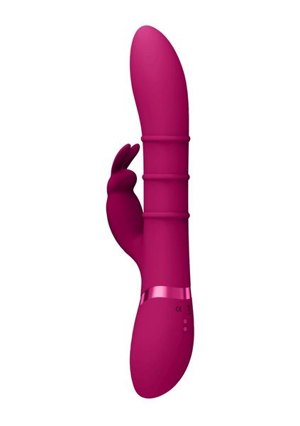 Stimulating Rings, Vibrating G-Spot Rabbit - Pink zdjęcie 3