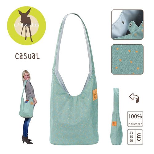 Lassig Casual Label Torba Fan Shopper Triangle mint na Arena.pl