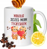 Kubek Dla Mikołaja Kolegi Przyjaciela Męża Z Nadrukiem Prezent Biały 330Ml