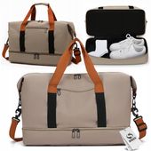 DAMSKA MĘSKA TORBA PODRÓŻNA SPORTOWA BAGAŻ DO JOGI NA SIŁOWNIĘ NA