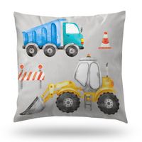 Poszewka 40X40 Dla Dzieci Wesoła Budowa 08B