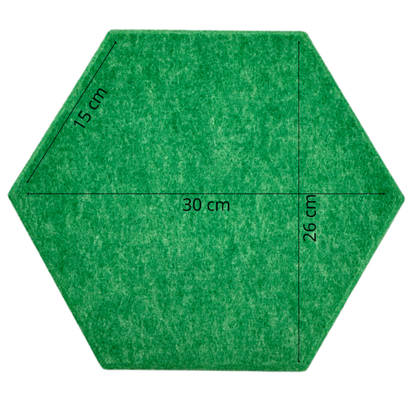 Panele Ścienne Filcowe 3D Heksagon Zagłówek Samoprzylepne Akustyczne Soft zdjęcie 4