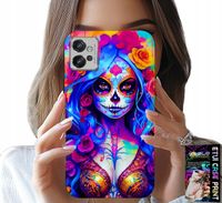 ETUI DO MOTOROLA G32 - MEKSYKAŃSKA, KOLOROWA KRÓLOWA ŚMIERCI