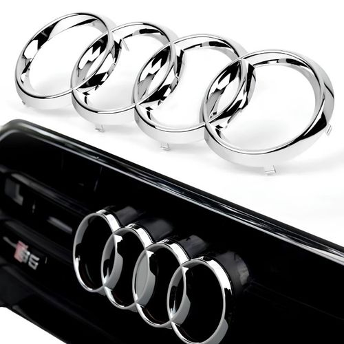 EMBLEMAT ZNACZEK logo AUDI przód Maski A3 A4 A5 A6 273x94mm PREMIUM MP251 na Arena.pl