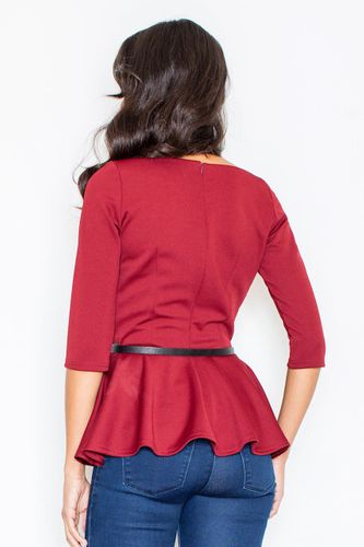 Bluzka M417 Bordo M na Arena.pl