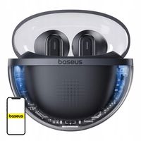 Baseus Bezprzewodowe Douszne Słuchawki Tws Bluetooth 5.3 Tryb Gamingowy