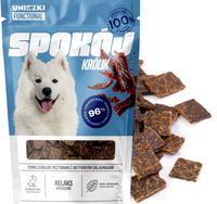 UNISZKI Przysmak SPOKÓJ Królik 96% mięsa wyciszenie uspokojenie psa 90g